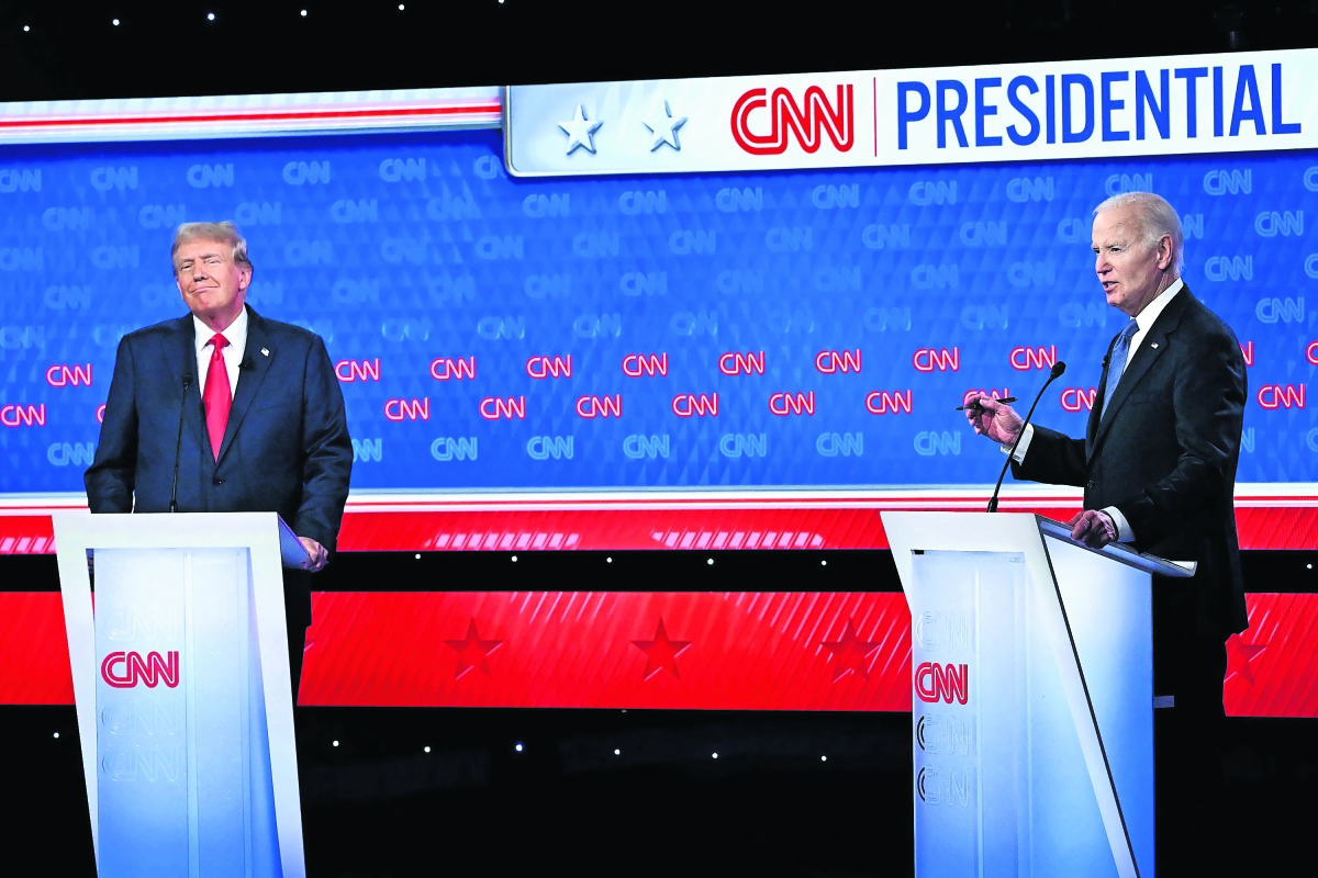 Trump arrasó en el debate, según encuesta de CNN