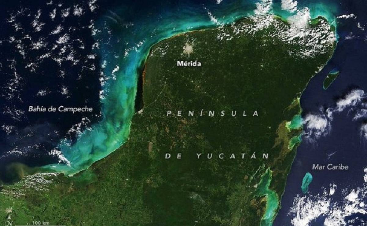 NASA rememora descubrimiento de impacto de meteorito en Chicxulub, Yucatán