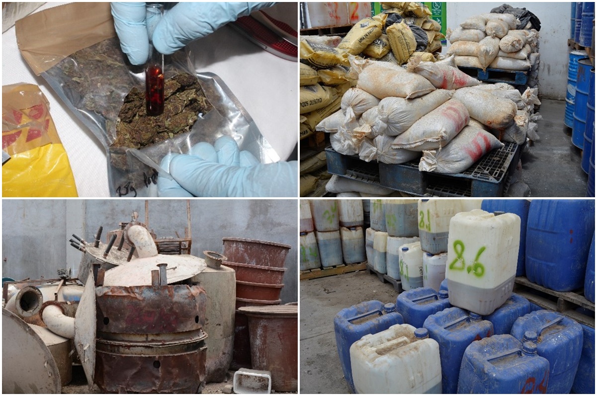 FGR destruye en Sinaloa 35 toneladas de narcóticos y 735 mil 498 pastillas de fentanilo
