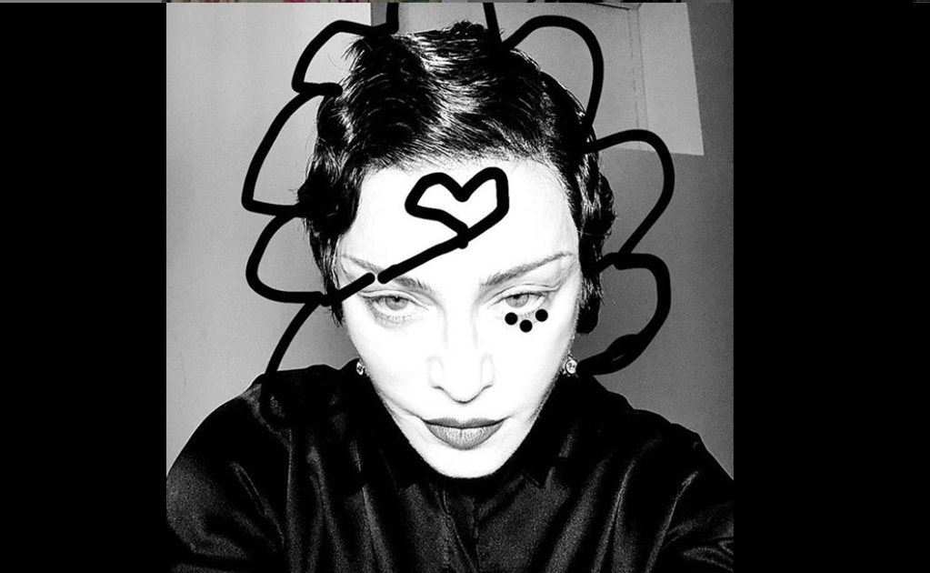 Madonna se muestra de pelo corto y negro en Instagram