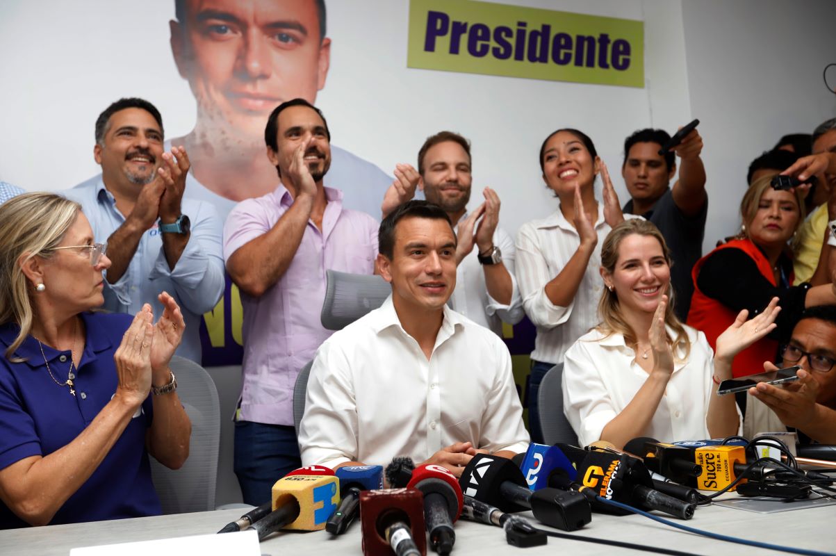 Aspirante presidencial, Daniel Noboa, pedirá más apoyo internacional para investigar asesinato de Villavicencio