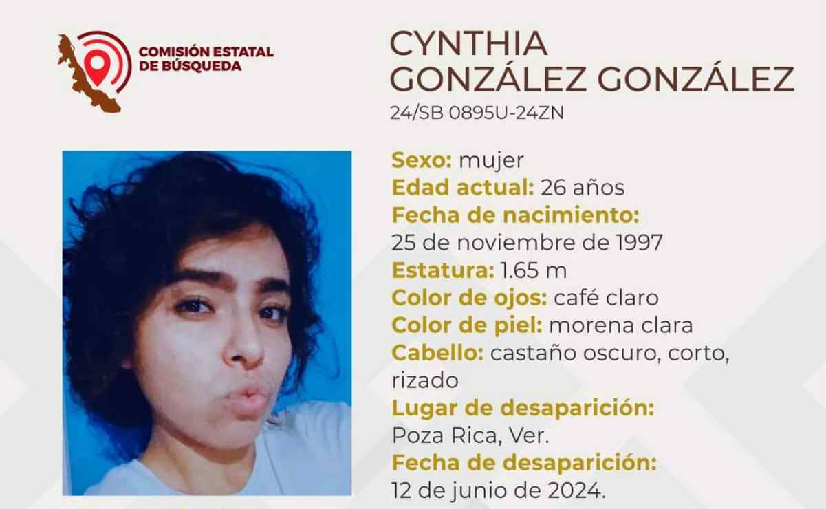 Universidad Veracruzana exige localización de Cynthia González, estudiante desaparecida