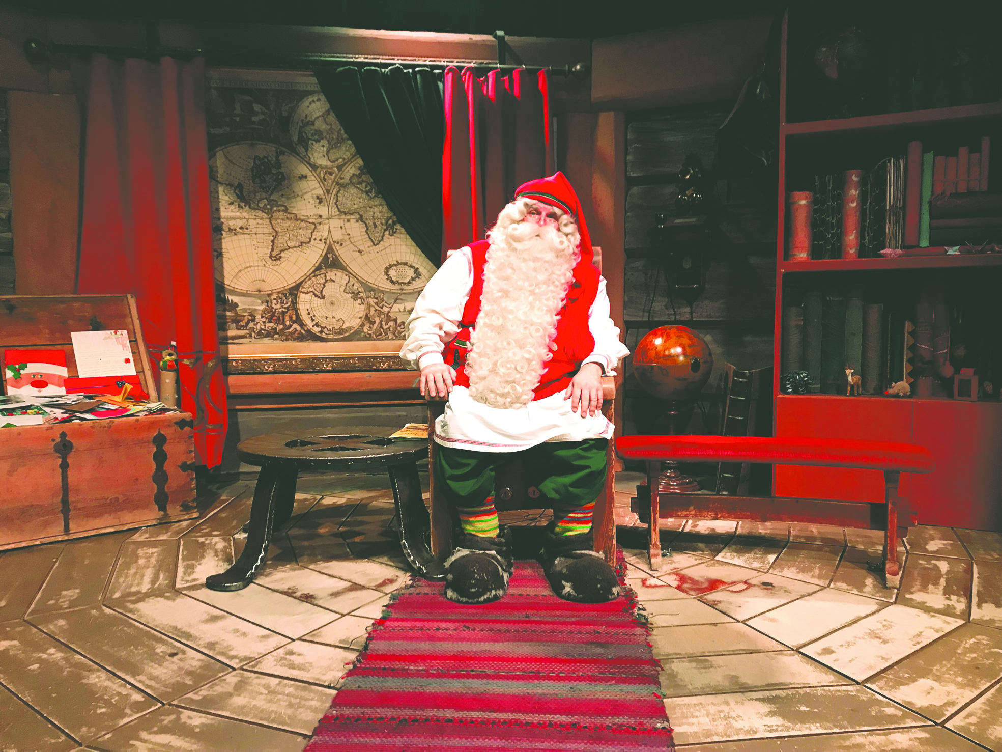 Los "Rastreadores de Santa" no dejarán de monitorear el viaje de Papa Noel