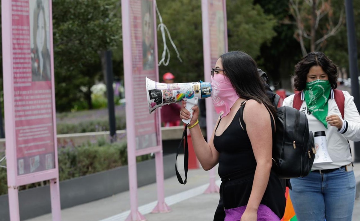 Feministas demandan pronunciamiento del gobierno mexiquense tras 4 feminicidios en Toluca