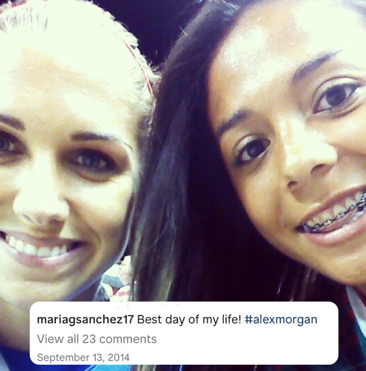 Alex Morgan da la bienvenida a la mexicana María Sánchez con emotivo mensaje