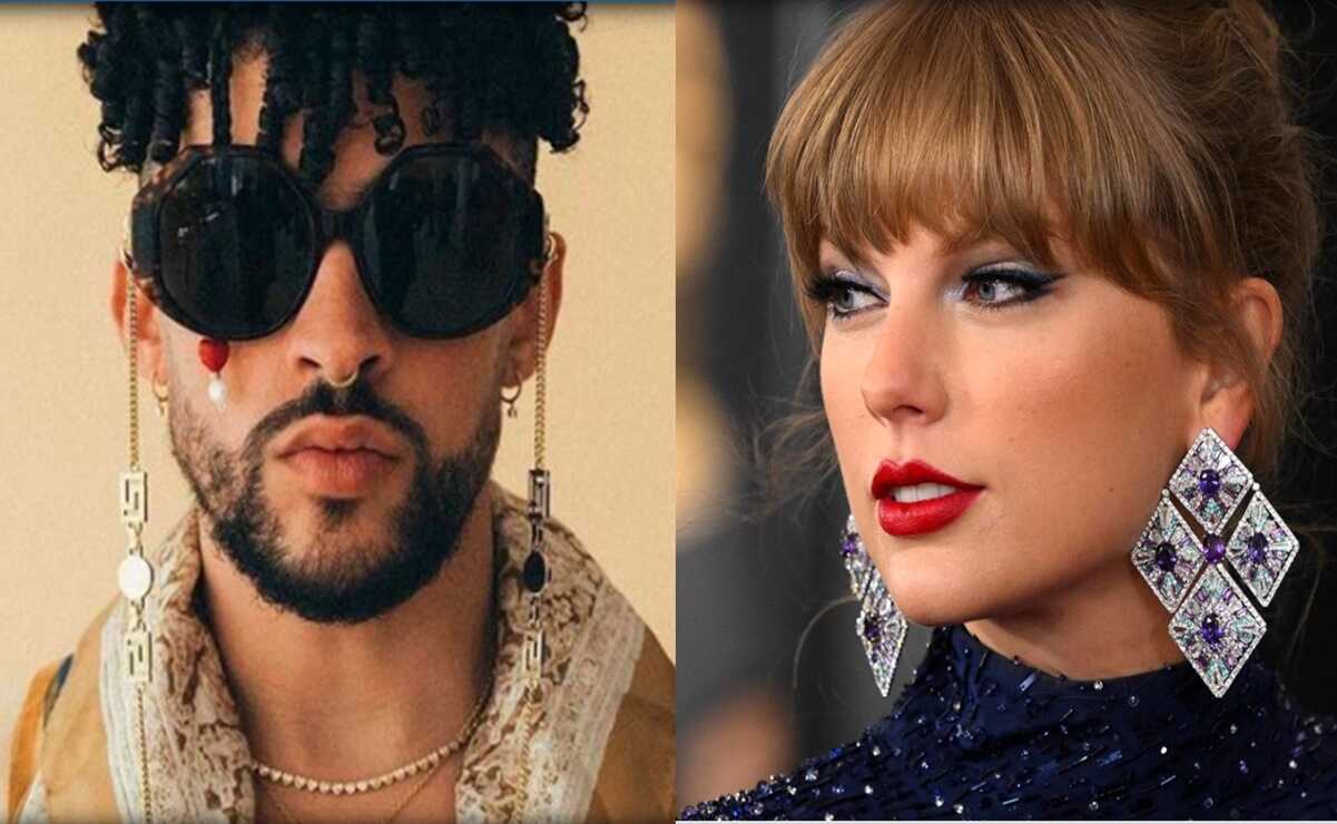 Con baile y foto: Taylor Swift se proclama fan de Bad Bunny en los Grammy 2023