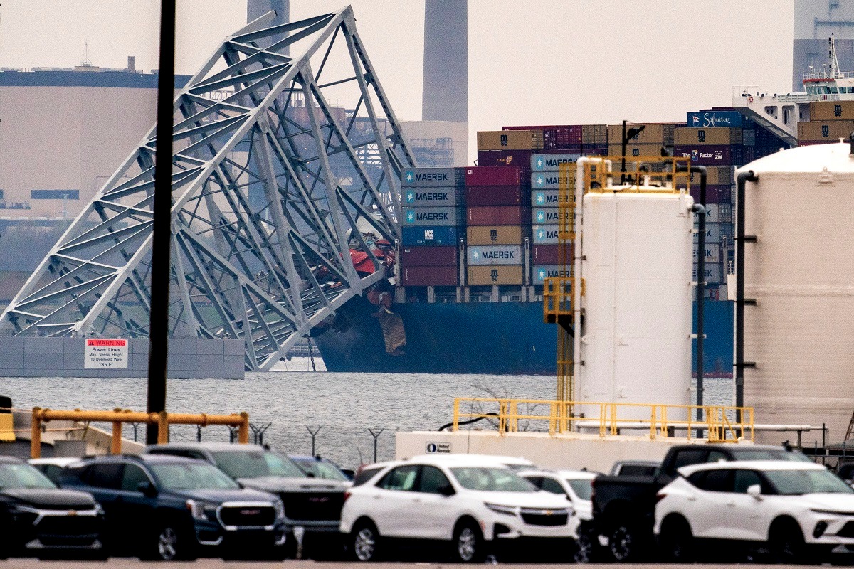 Mazda y Ford, compañías automotrices más afectadas por colapso de puente de Baltimore 