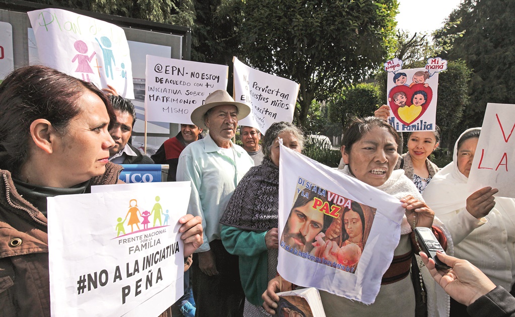 Arquidiócesis pide diálogo con EPN por defensa de la familia