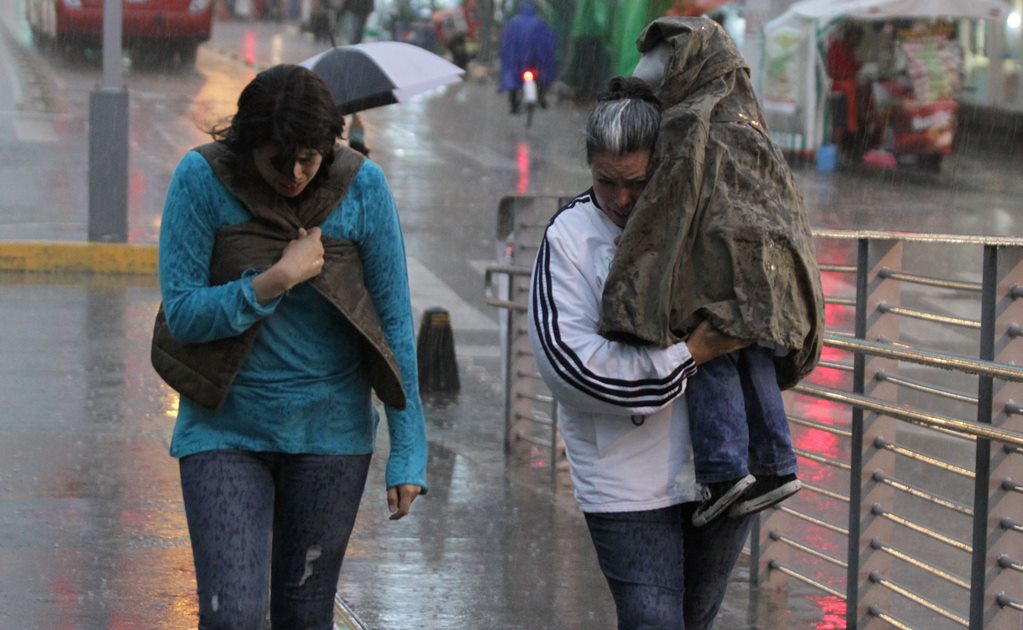 Registran lluvia en tres delegaciones de la CDMX