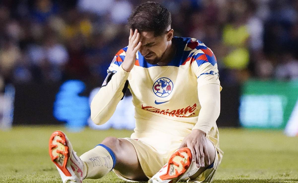 ¡América se queda sin su mejor jugador! Lesión de Diego Valdés no lo dejará jugar hasta la Liguilla