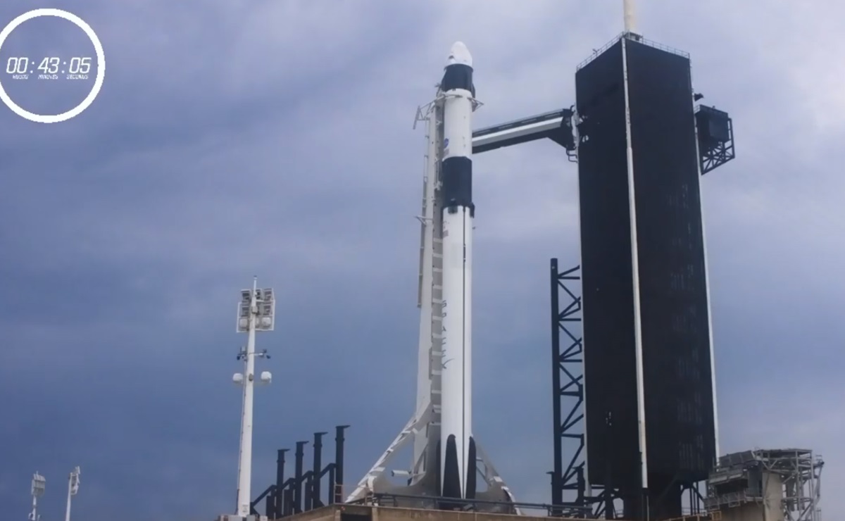 Se posterga el primer vuelo tripulado de SpaceX hasta el sábado