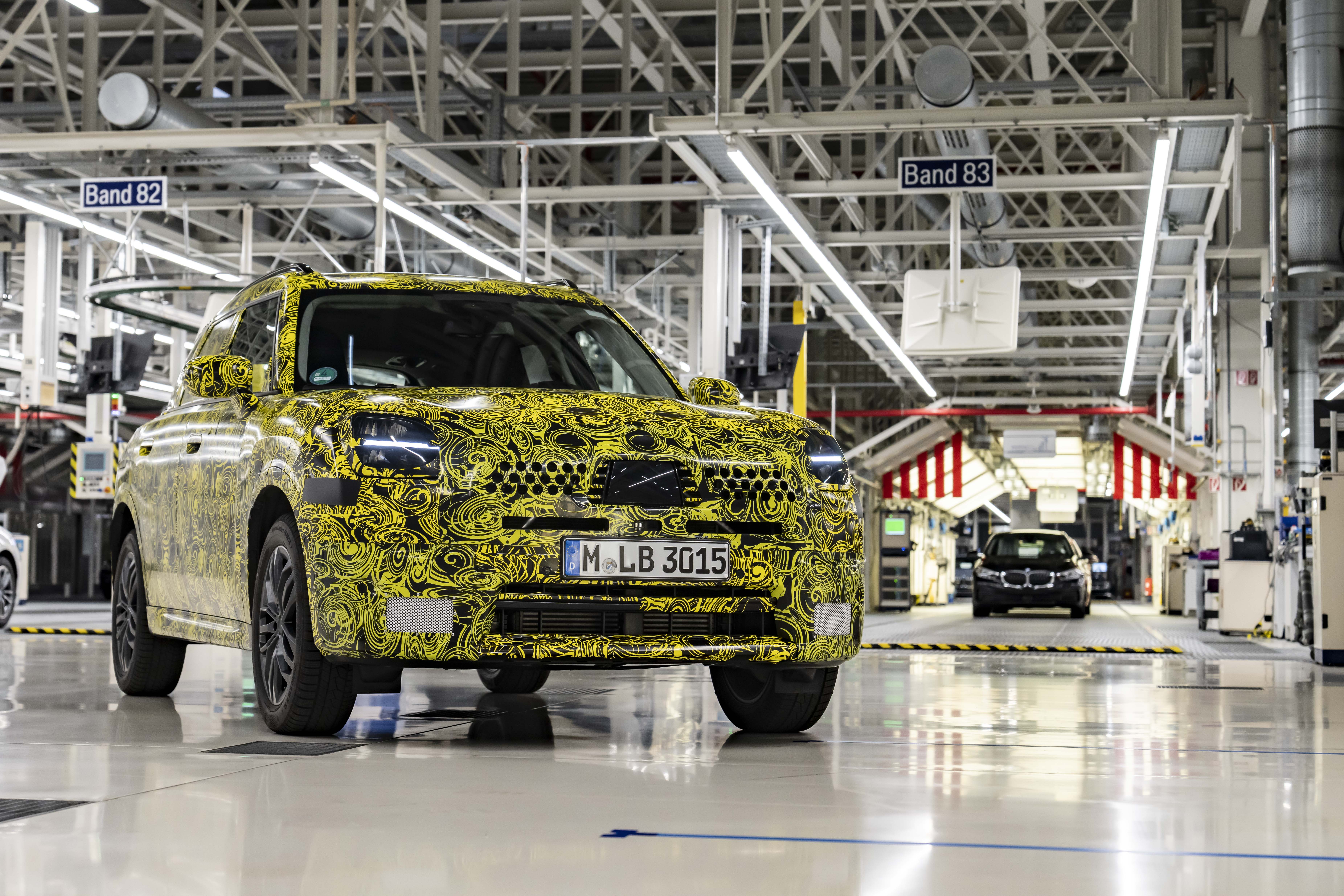 El próximo Mini Countryman será solamente eléctrico