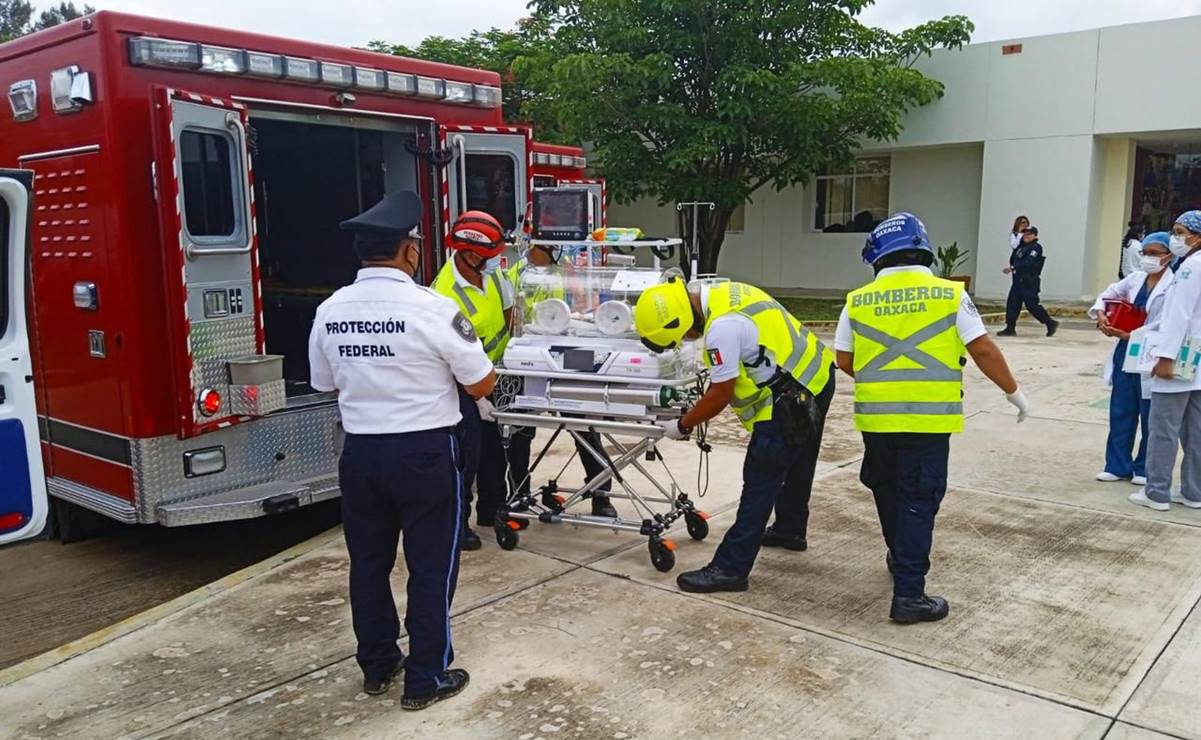 Trasladan a otros 24 pacientes del Hospital de la Niñez Oaxaqueña; será evacuado al 100% tras daños por lluvias
