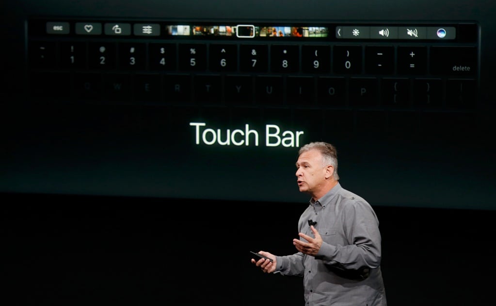 Nuevo MacBook Pro tendrá lector de huellas y barra táctil en teclado