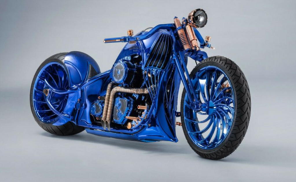 Harley-Davidson Bucherer Blue Edition, la moto más cara del mundo