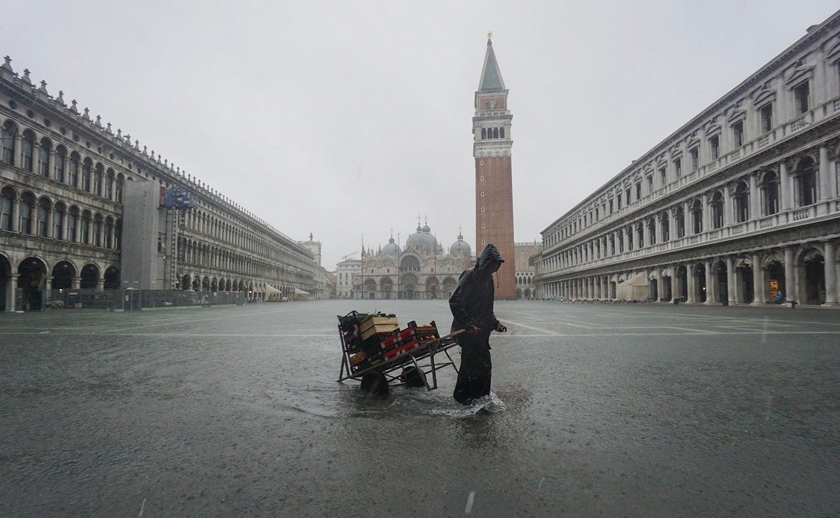 Así luce el patrimonio cultural de Venecia tras inundación