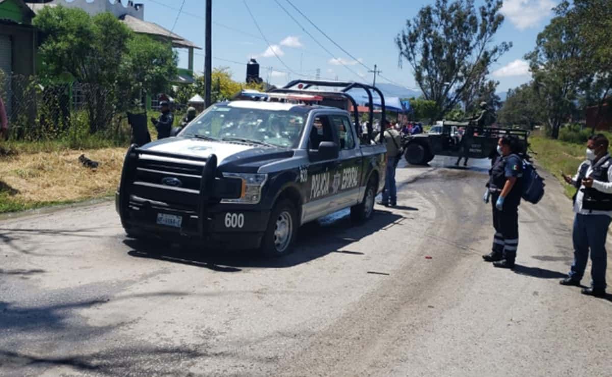 Atacan convoy de alcaldesa de Pilcaya, Guerrero; mueren dos policías en Ixtapan de la Sal