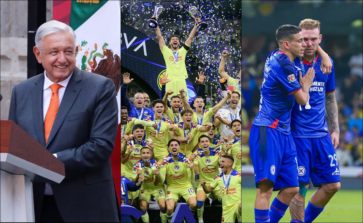 AMLO reacciona a bicampeonato del América y manda mensaje al Cruz Azul