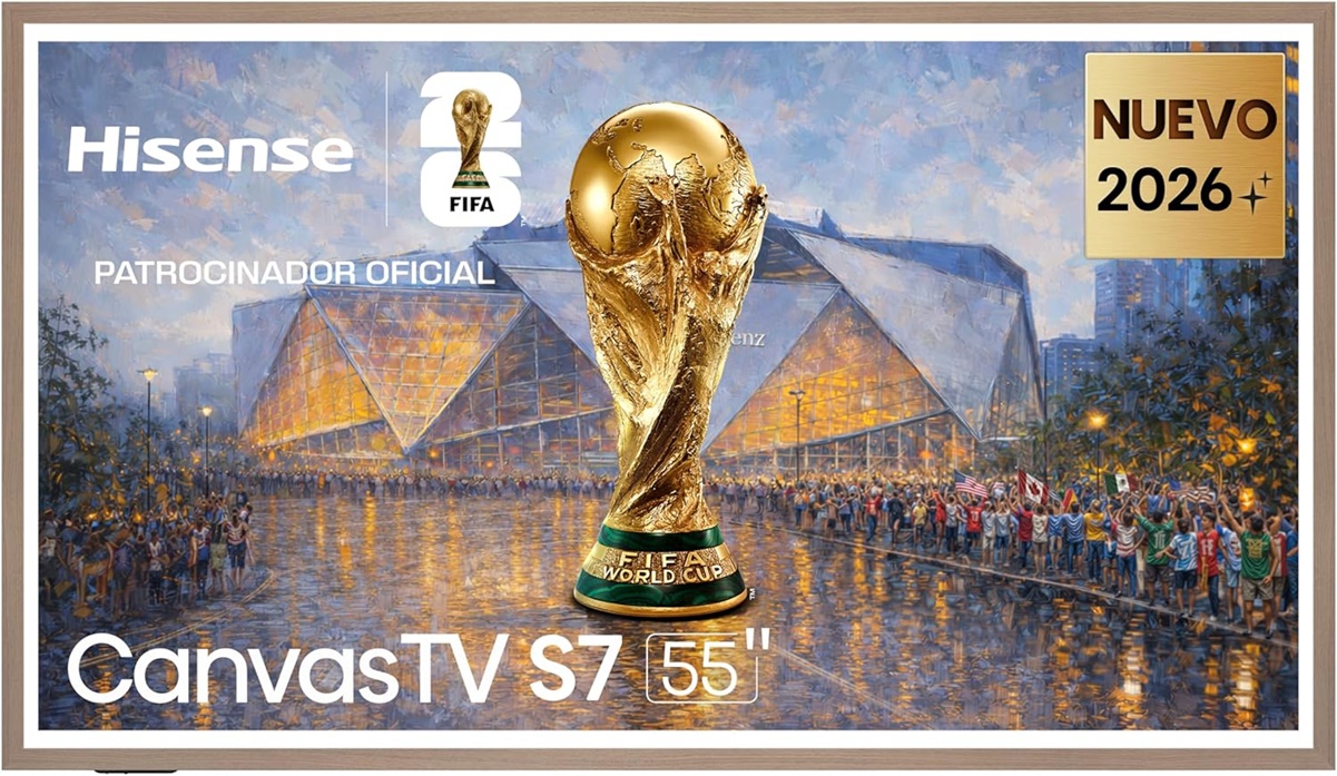 Hisense Canvas TV S7S，Pantalla 55“ Pulgadas