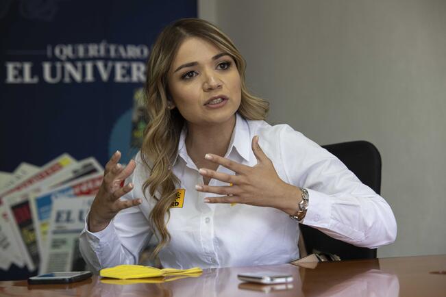 Vanesa Garfias: "PRD tiene posibilidades de ganar en la capital de Querétaro"