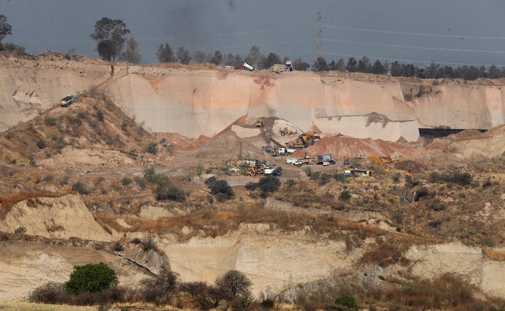 The environmental impact of tezontle extraction in New Mexico City Airport