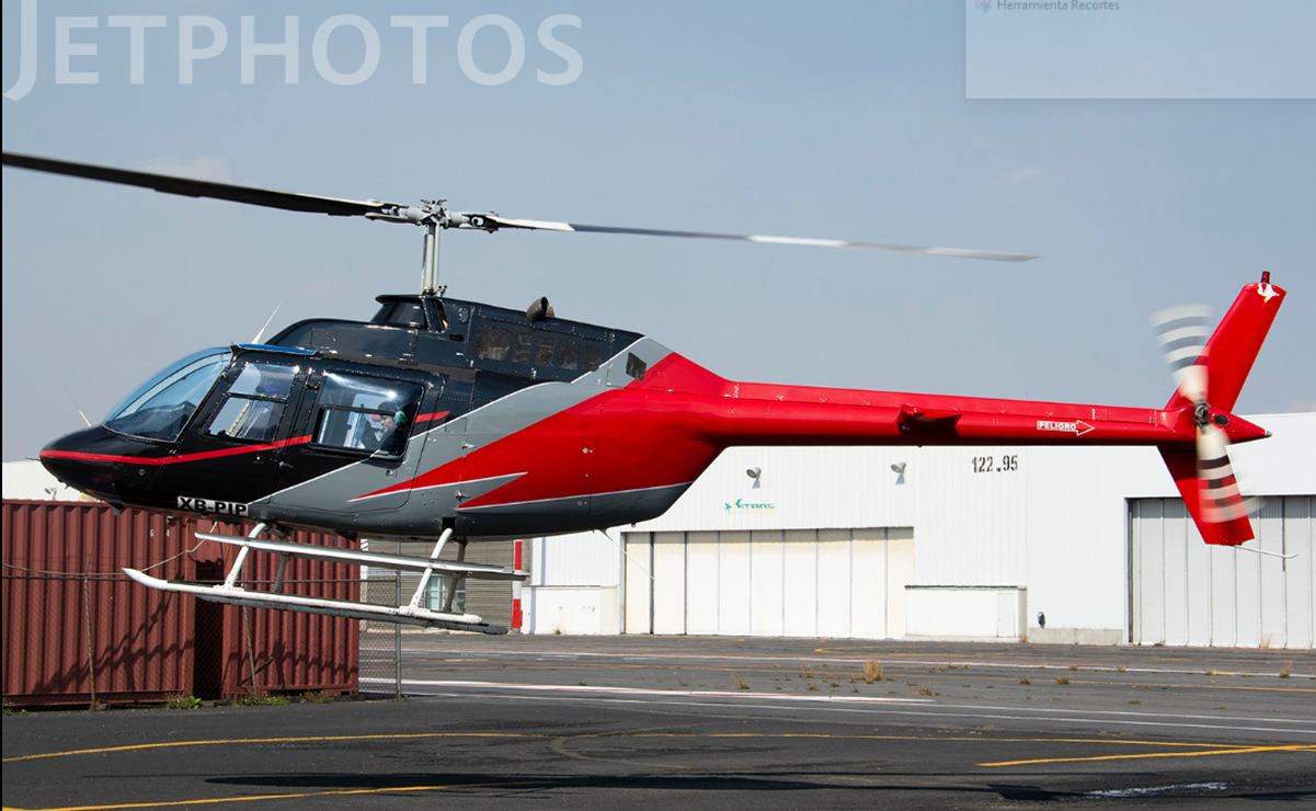 Coyoacán: Así era el helicóptero Bell 206B JetRanger II que cayó en Av. del Imán y Aztecas, CDMX
