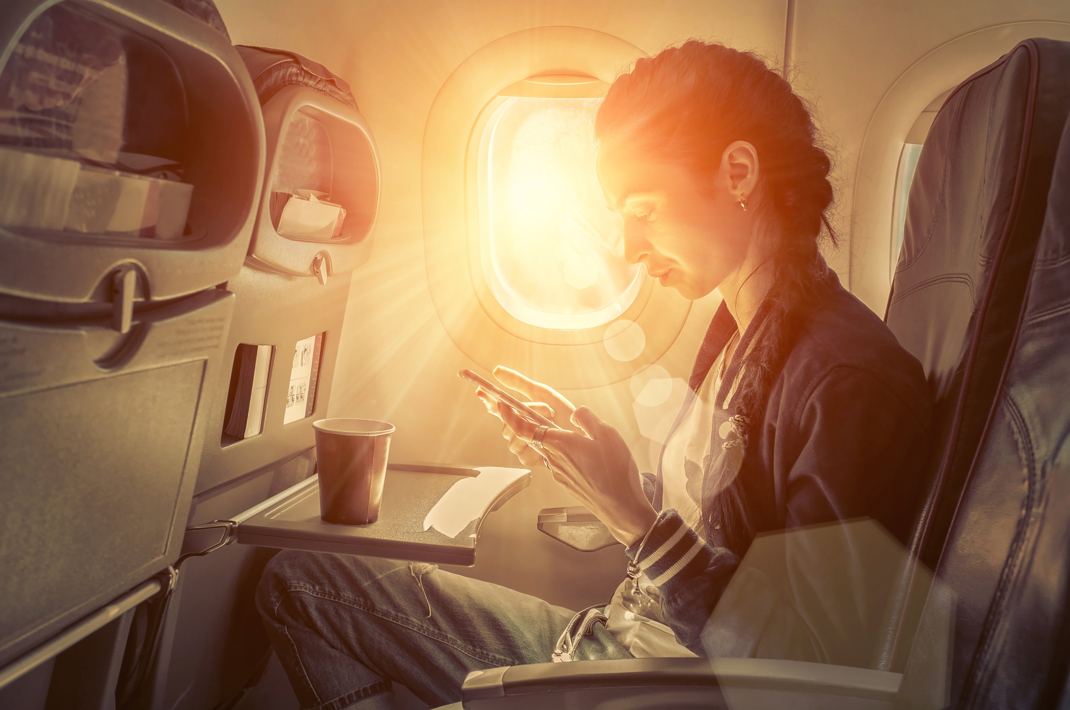 Veto en el aire: no más dispositivos móviles en la cabina del avión