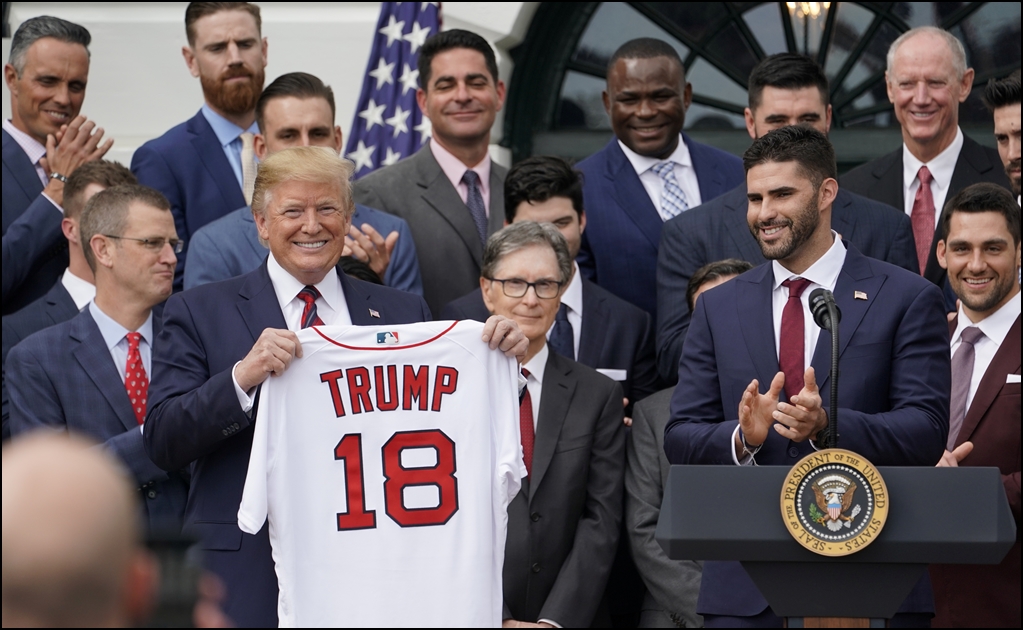 Los Red Sox visitan la Casa Blanca 