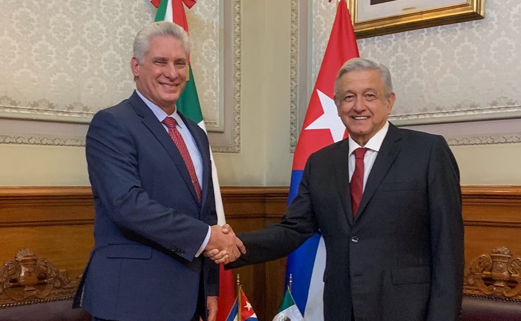 Cuba y México han mantenido relaciones de amistad hasta en momentos difíciles: AMLO