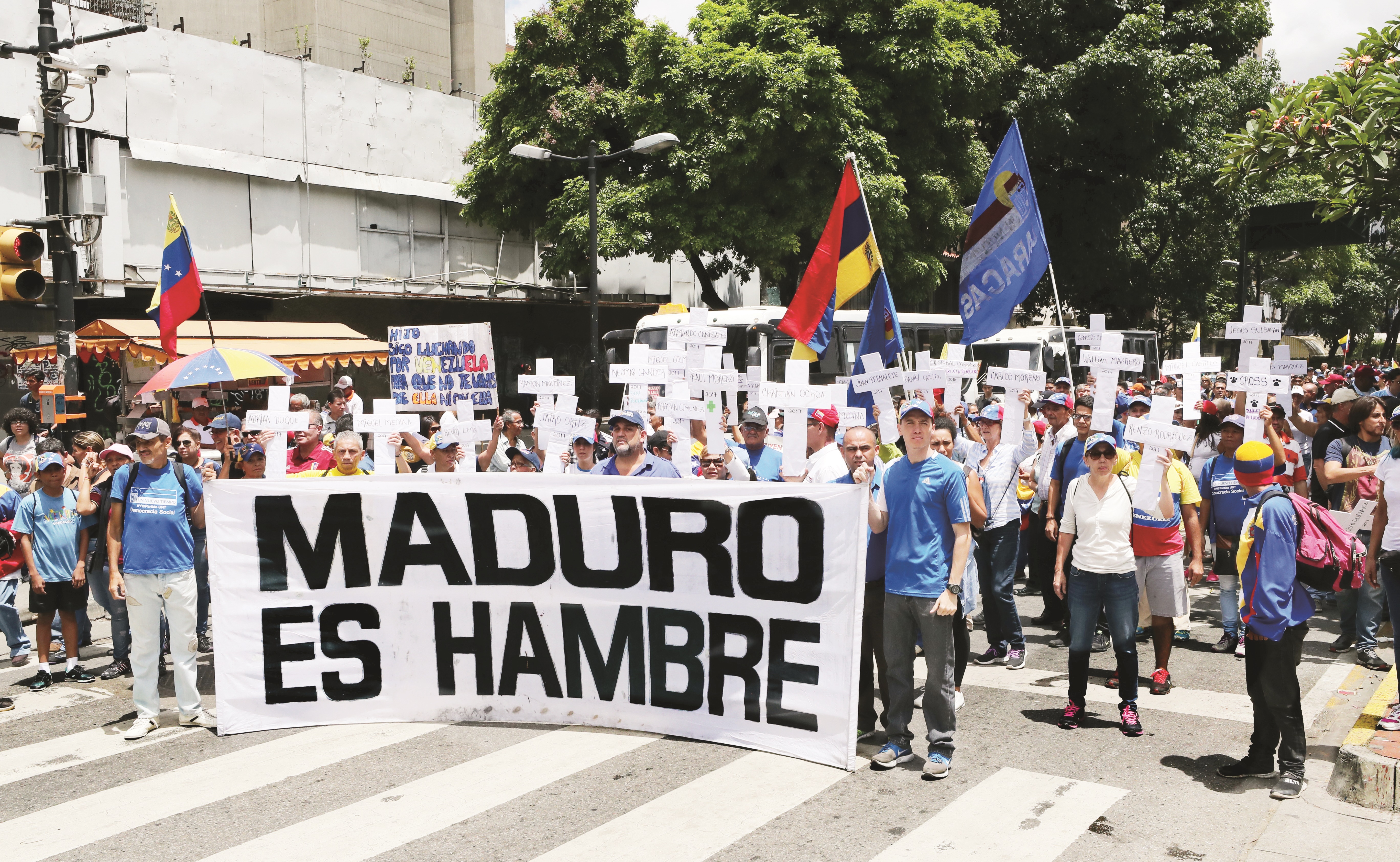 Chavistas, dispuestos a defender al régimen