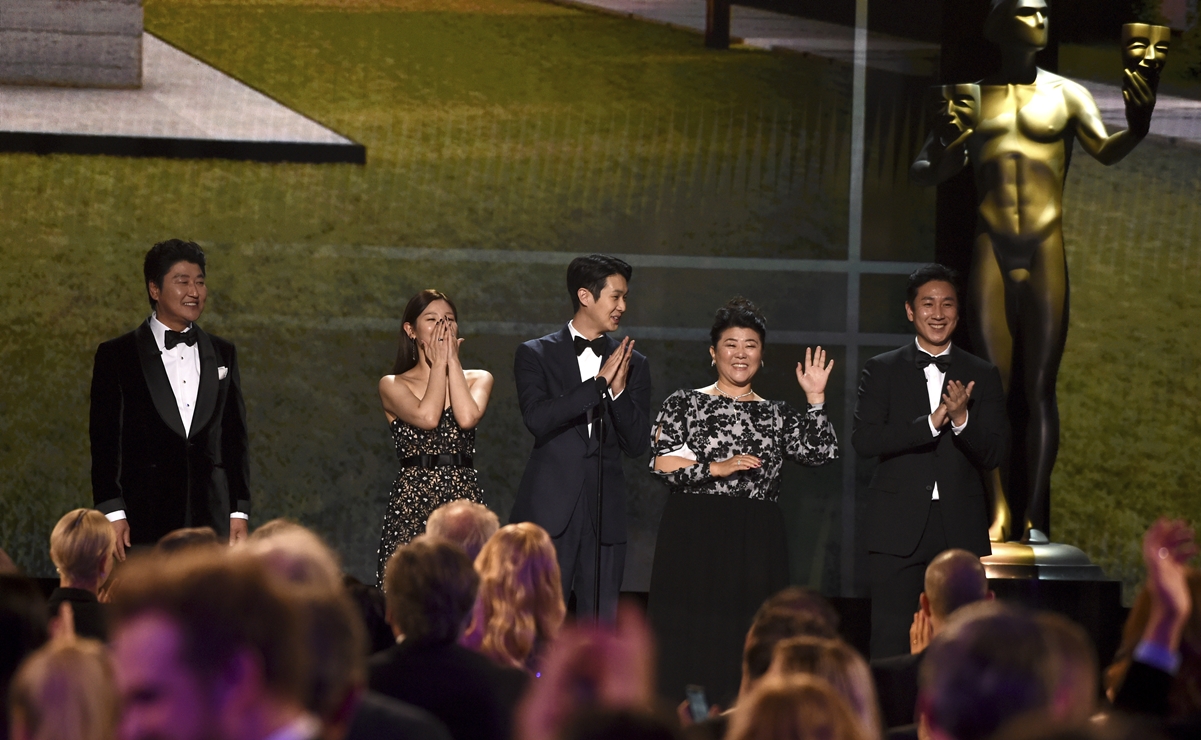 SAG Awards 2020: Ovacionan de pie a "Parásitos" en la ceremonia