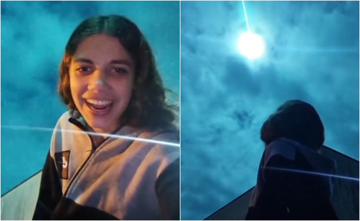 Joven logra impresionante toma del meteorito en Portugal y se viraliza en TikTok: VIDEO