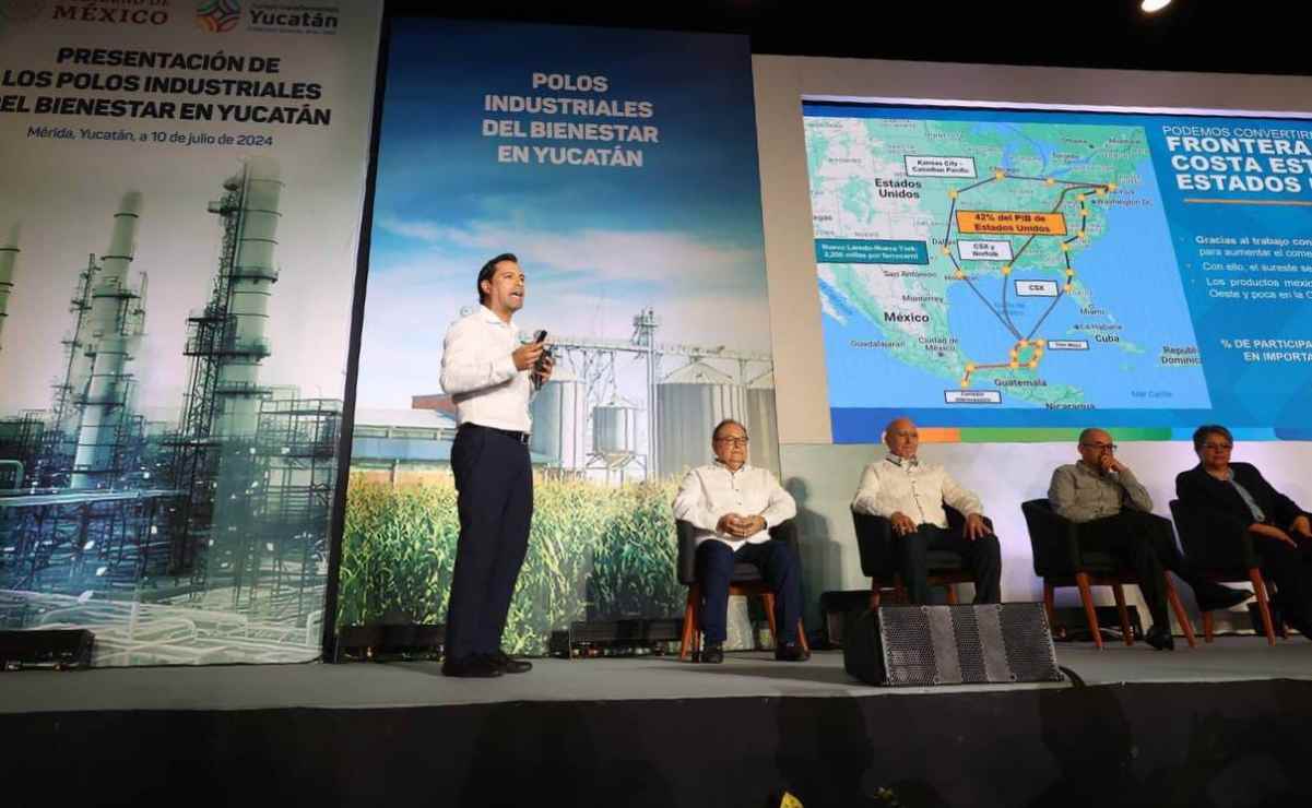 Yucatán: presentan dos "Polos Industriales del Bienestar" para potenciar inversiones