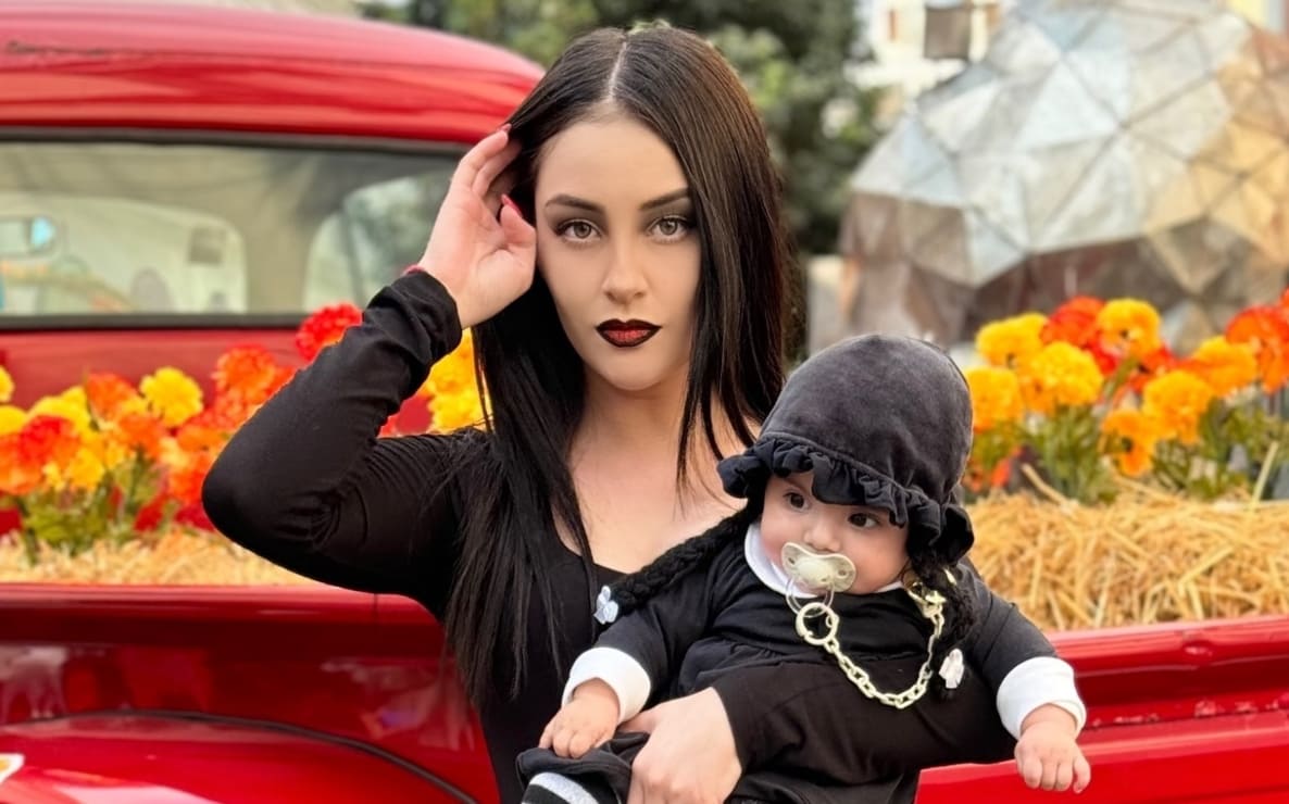 Tessa, hija de José Eduardo Derbez, luce tierno disfraz en su primer Halloween