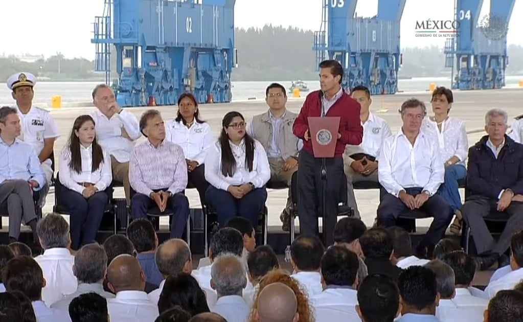 Reitera Peña Nieto compromiso con Veracruz en seguridad