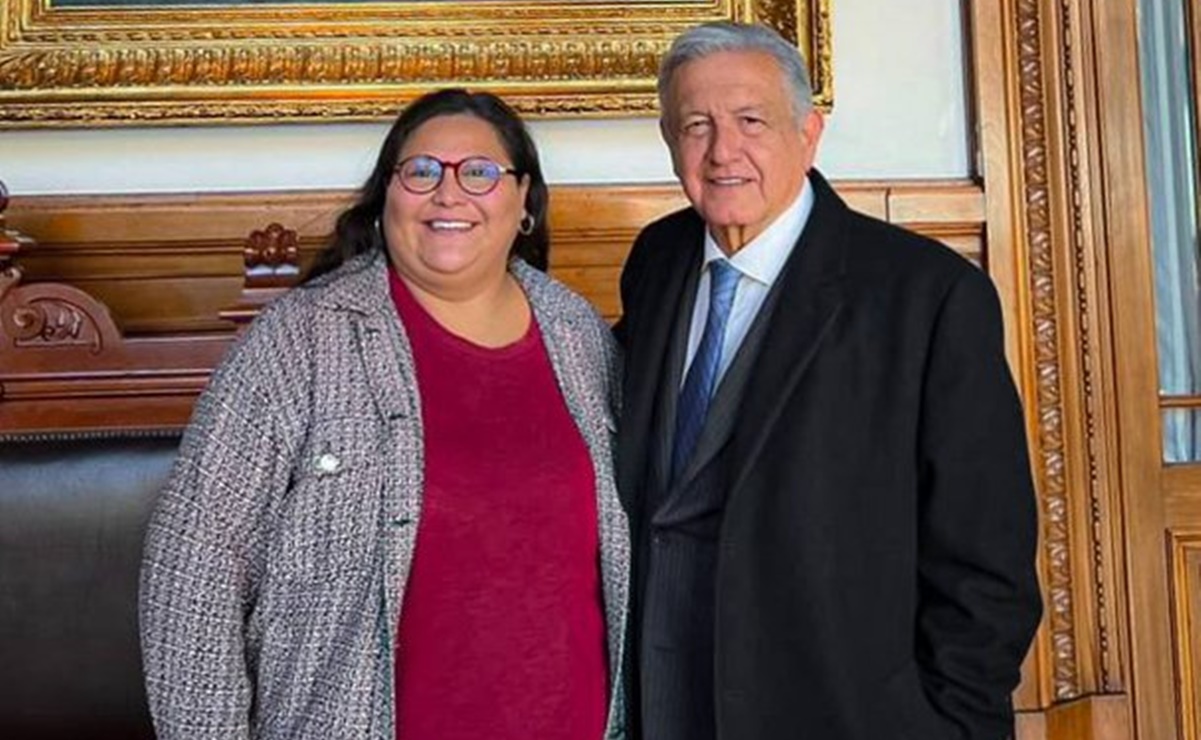 "Es el mejor presidente de la historia moderna de México": Citlalli Hernández se reúne con AMLO 