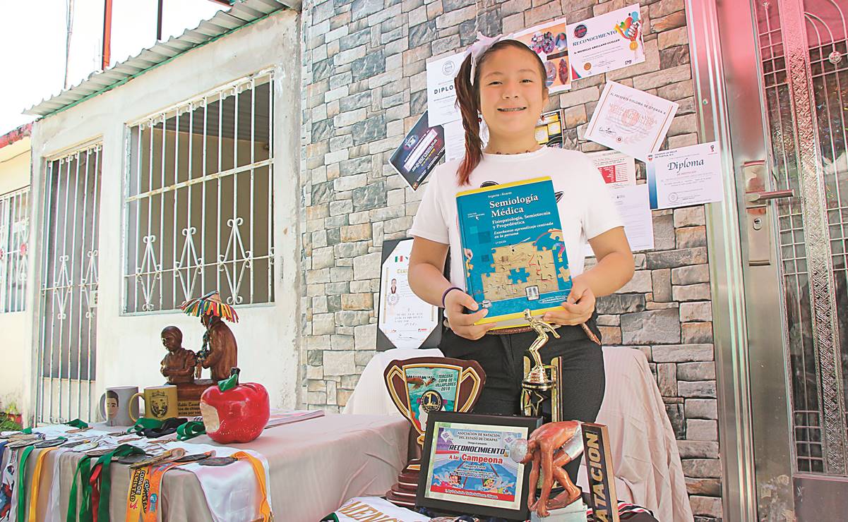 Michelle, la niña de Chiapas con un IQ más alto que el de Zuckerberg y casi el de Hawking