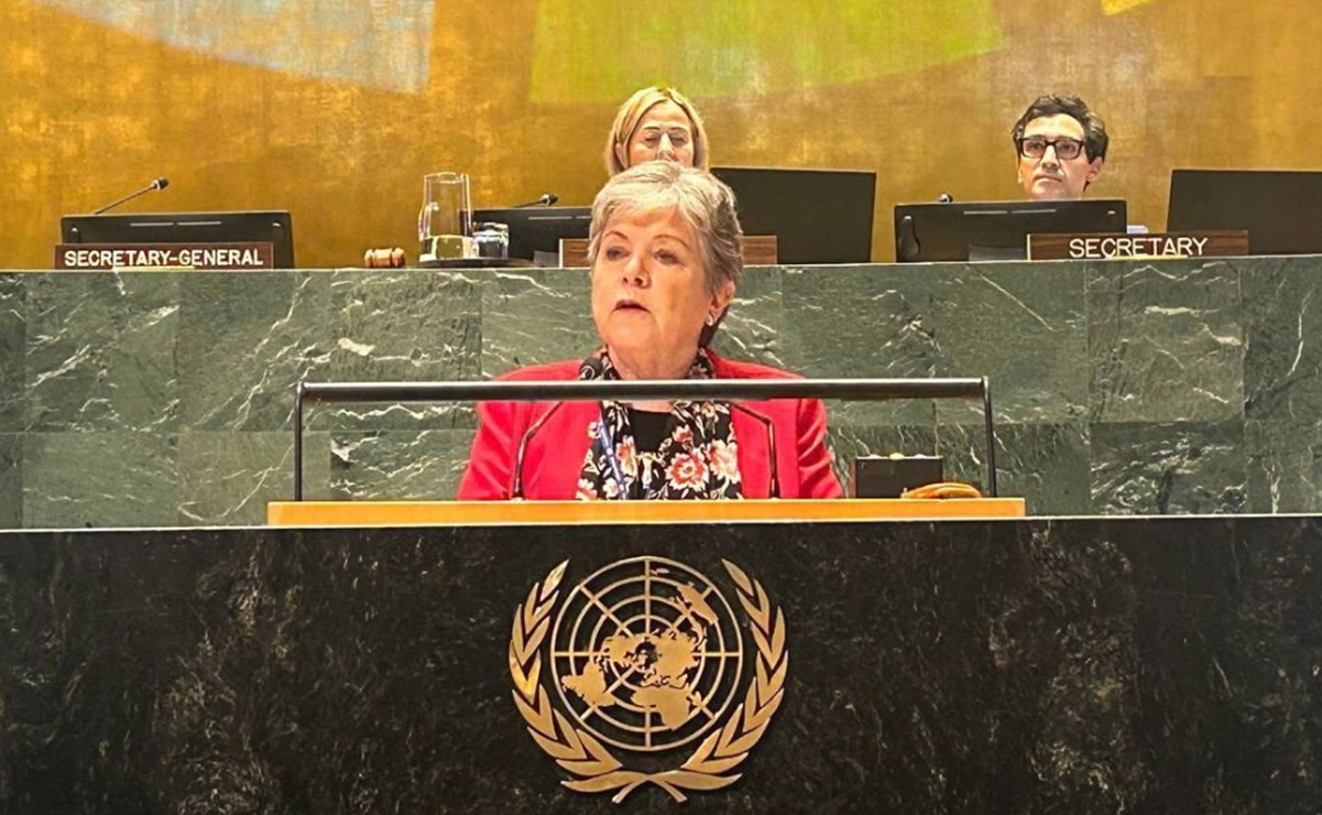 En ONU, canciller Bárcena destaca política social de México: “Por el bien de todos, primero los pobres”