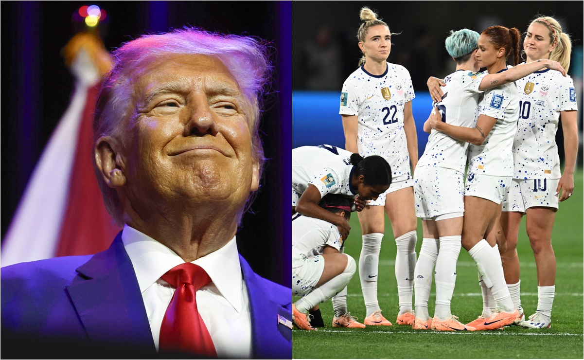 Donald Trump se burla de la Selección Femenil de Estados Unidos por su eliminación en el Mundial