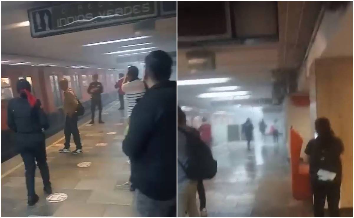 VIDEO: Reportan humo en estación Guerrero de la Línea 3 del Metro CDMX