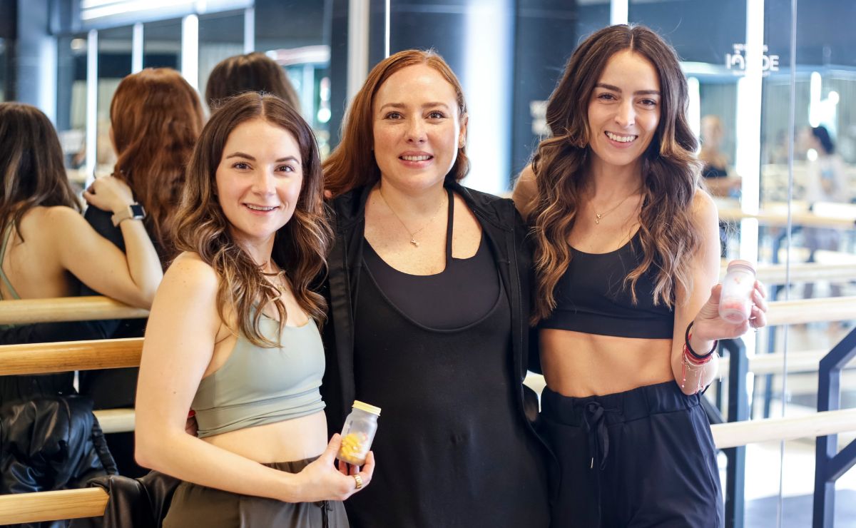 Lorenza Lazo, Marimar Deza e Ingrid Rivera celebran el primer Vitamia Day