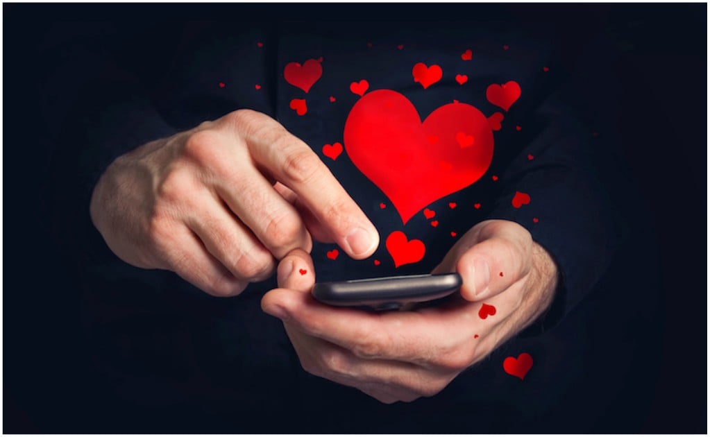 Las amenazas en San Valentín en tarjetas de felicitación online