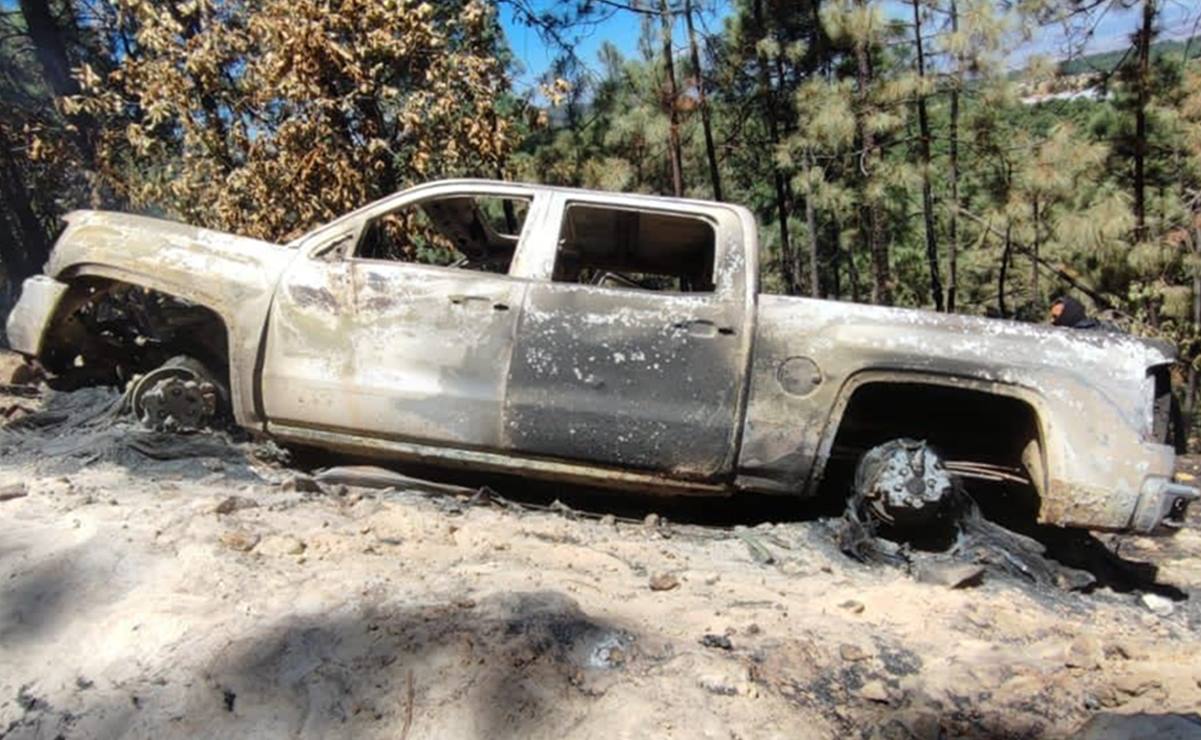 Hallan cuerpos de 5 personas calcinadas en Zinapécuaro, Michoacán