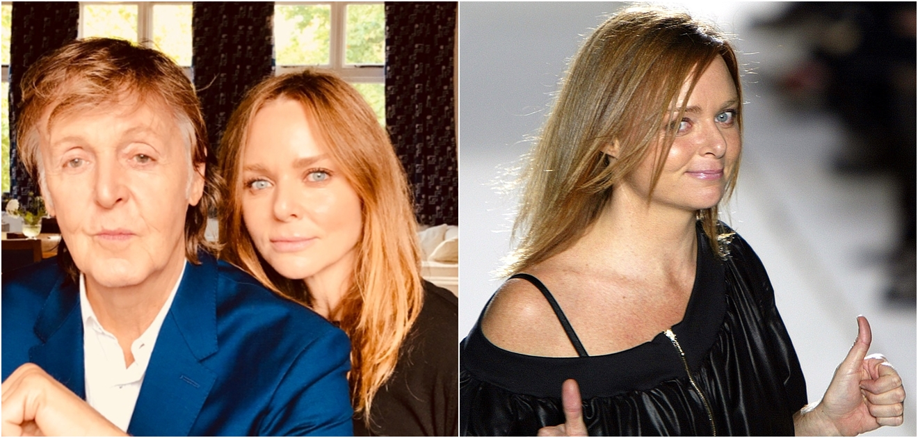 Stella McCartney, hija de Paul McCartney, compraba ropa usada cuando era niña