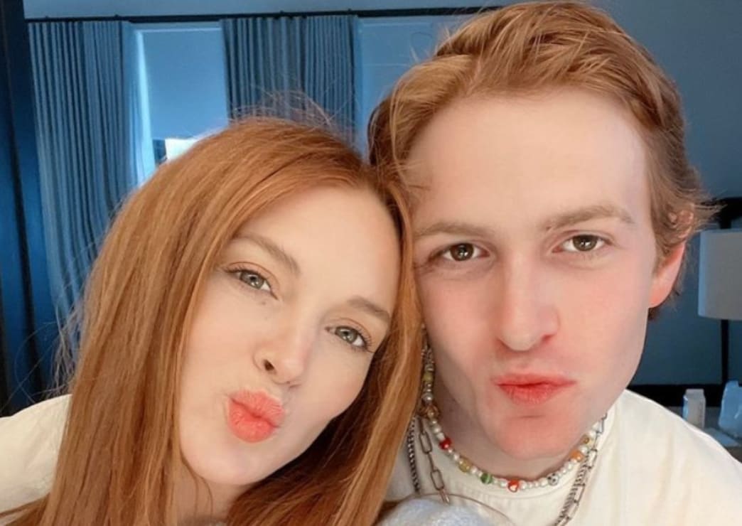 Hermano de Lindsay Lohan la visita en Dubai para conocer a su bebé
