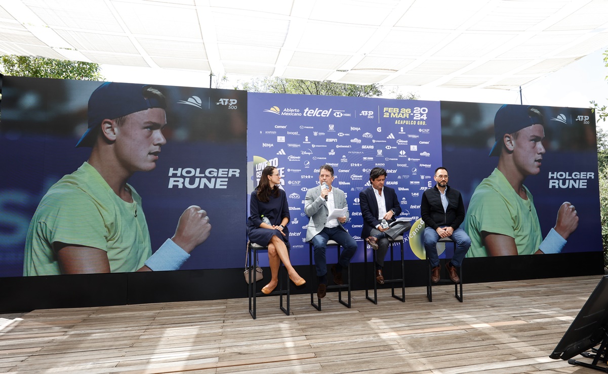 Abierto Mexicano de Tenis 2024 anuncia primeros jugadores, Holger Rune encabeza la lista