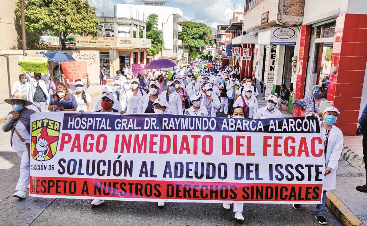 Anuncian fin del conflicto laboral de trabajadores de Salud en Guerrero