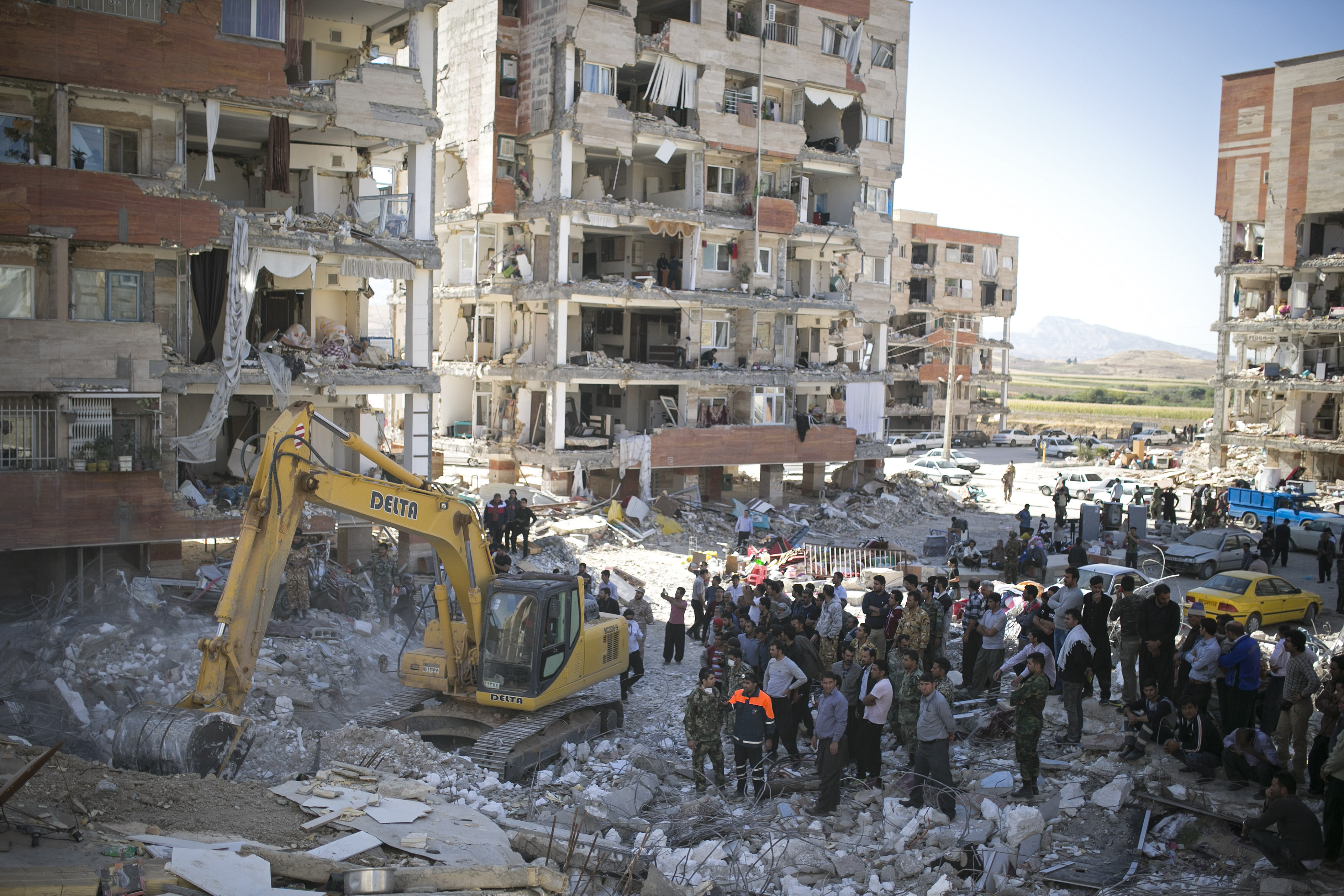 Aumentan a 530 los fallecidos en el terremoto de Irán e Irak