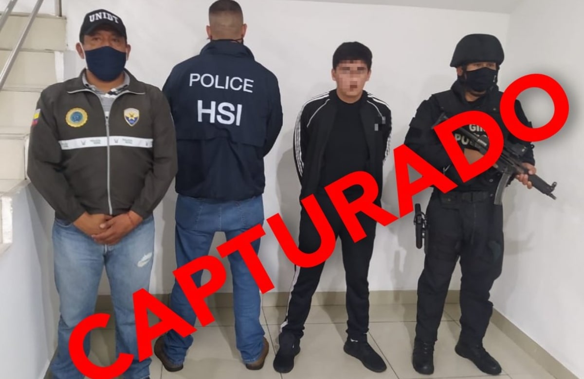 Capturan en Ecuador a presunto integrante del Cártel de Sinaloa