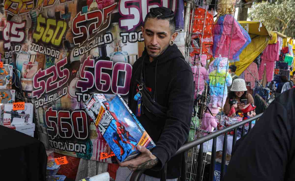 "Tratamos de dar los mejores precios"; comerciantes de Tepito esperan ventas fuertes en día de Reyes Magos